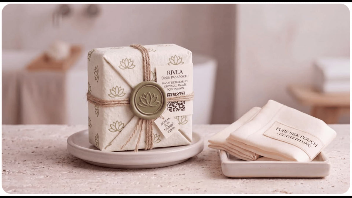 Rivea Saf Zeytinyağlı Sabun — ambalajlı paket